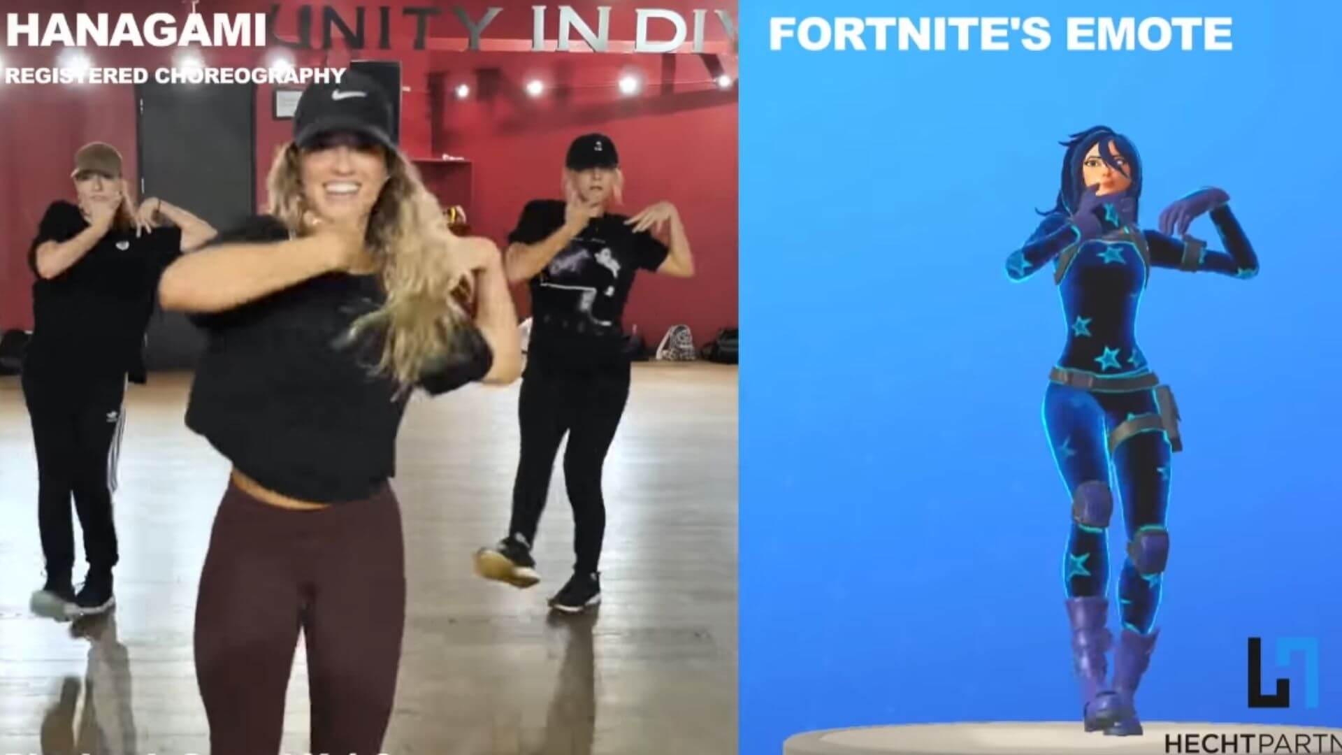 fortnite tanz geklaut